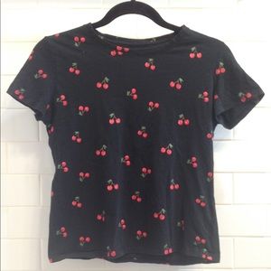 Cherry Print T-shirt